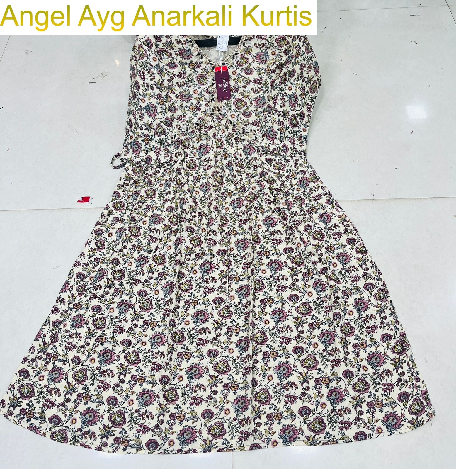 Angel Ayg Liva Anarkali Kurtis Exporter India