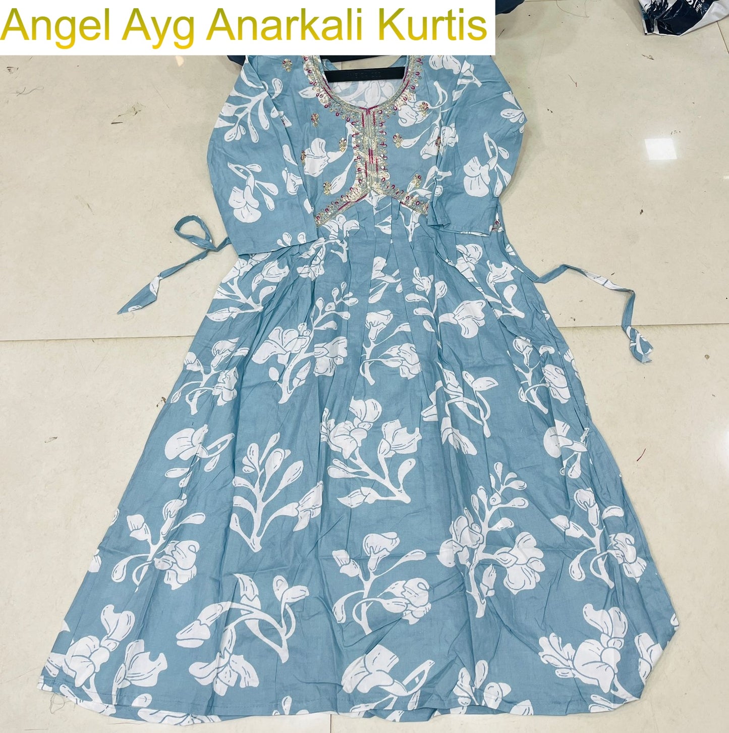 Angel Ayg Liva Anarkali Kurtis Exporter India