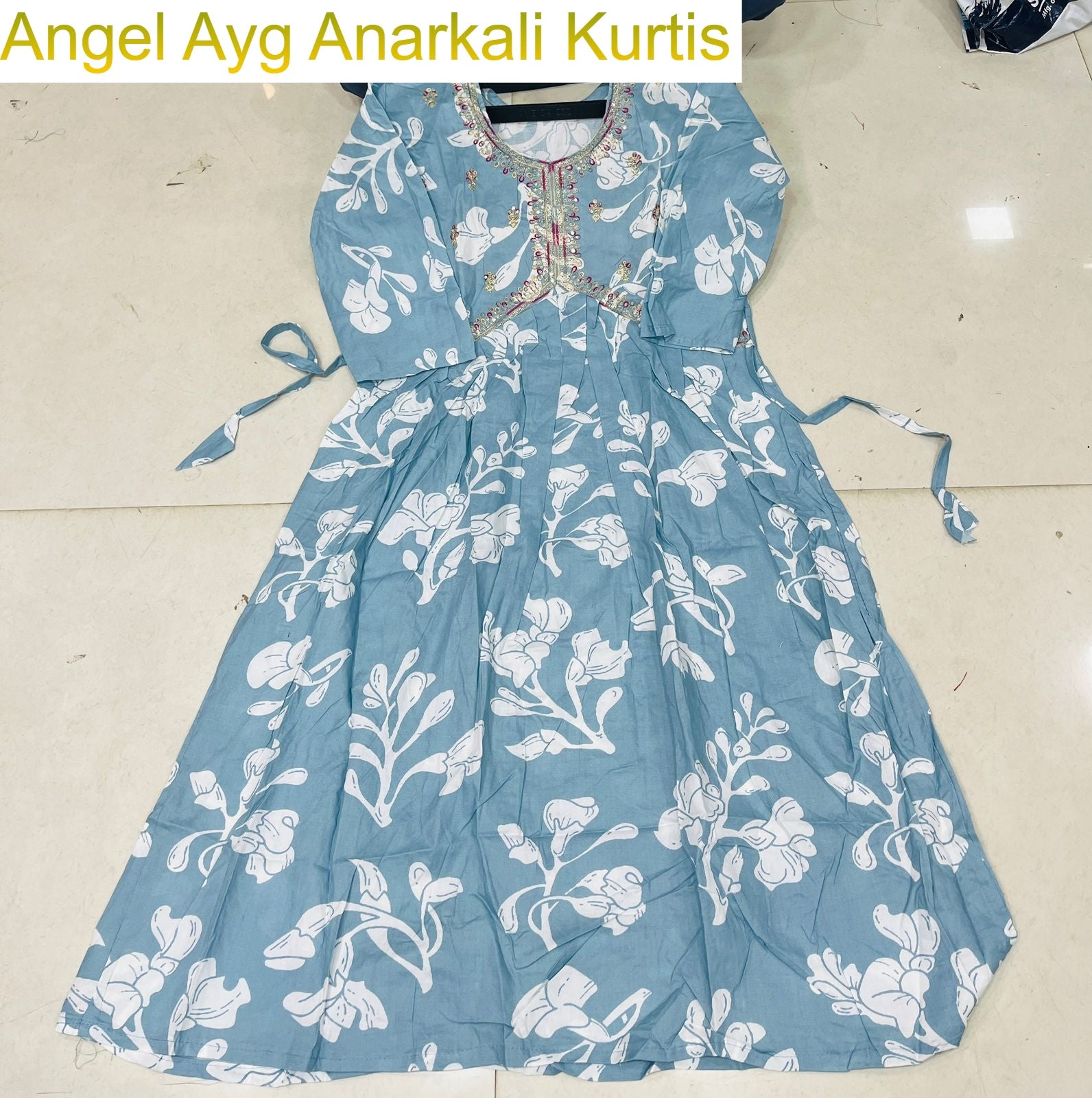 Angel Ayg Liva Anarkali Kurtis Exporter India