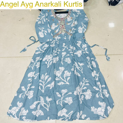 Angel Ayg Liva Anarkali Kurtis Exporter India