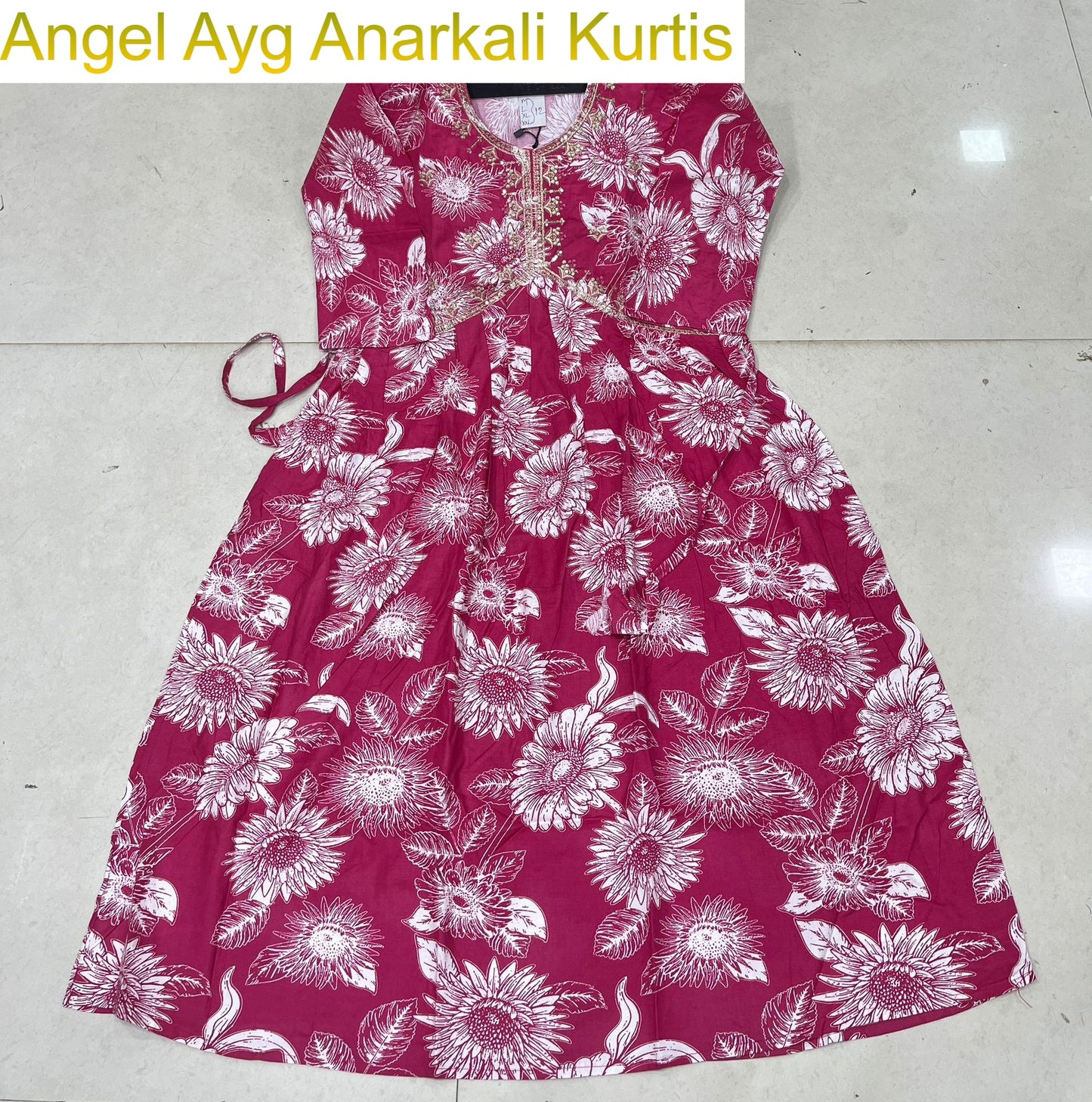 Angel Ayg Liva Anarkali Kurtis Exporter India