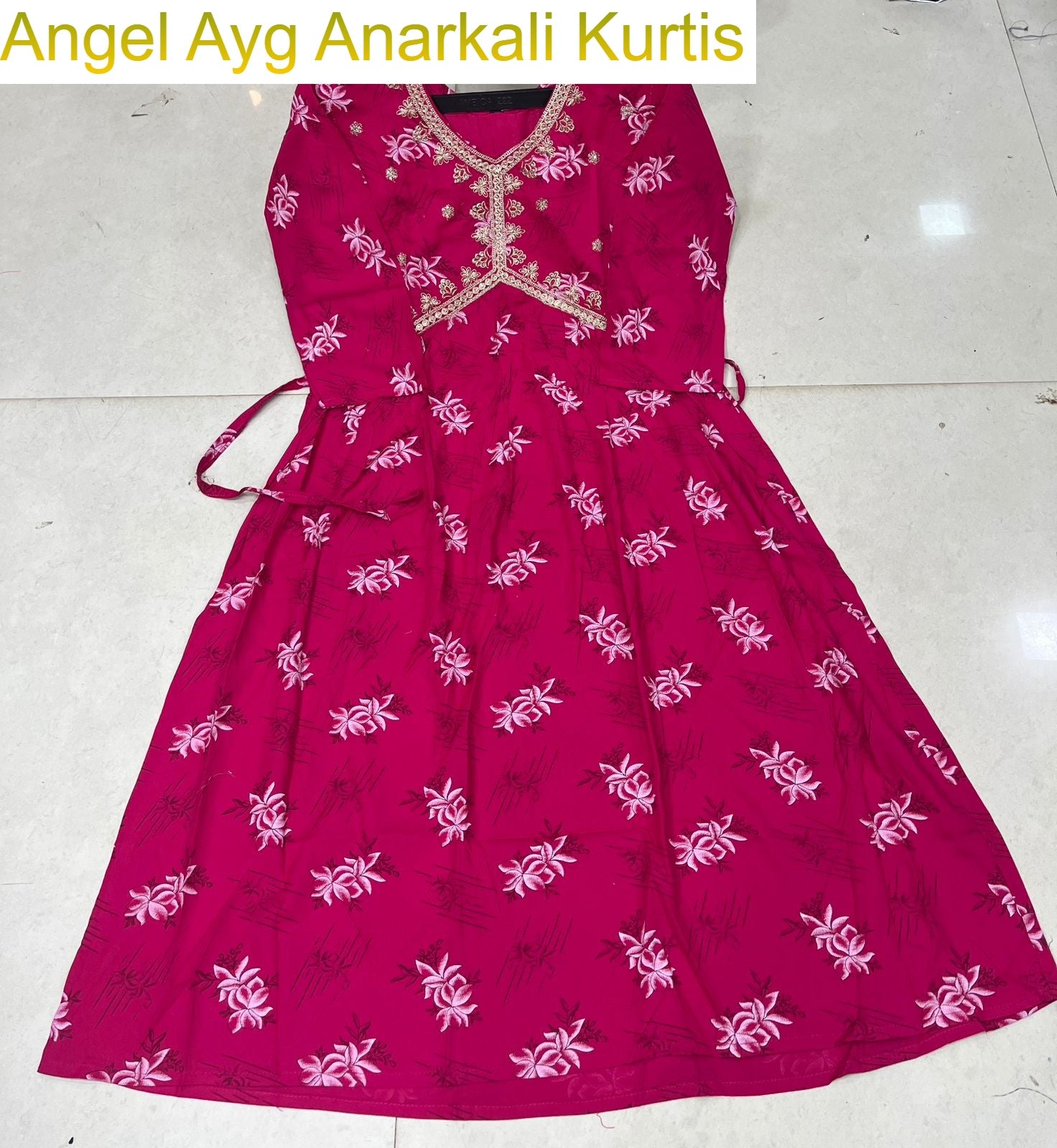 Angel Ayg Liva Anarkali Kurtis Exporter India