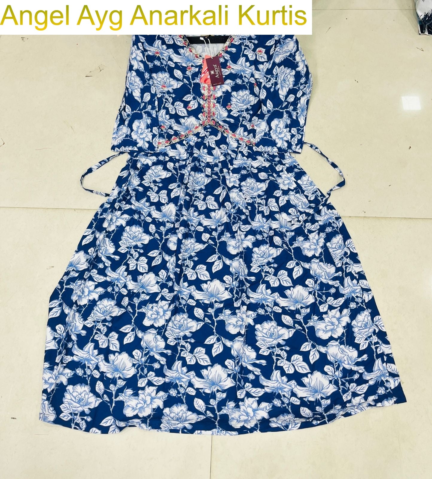 Angel Ayg Liva Anarkali Kurtis Exporter India