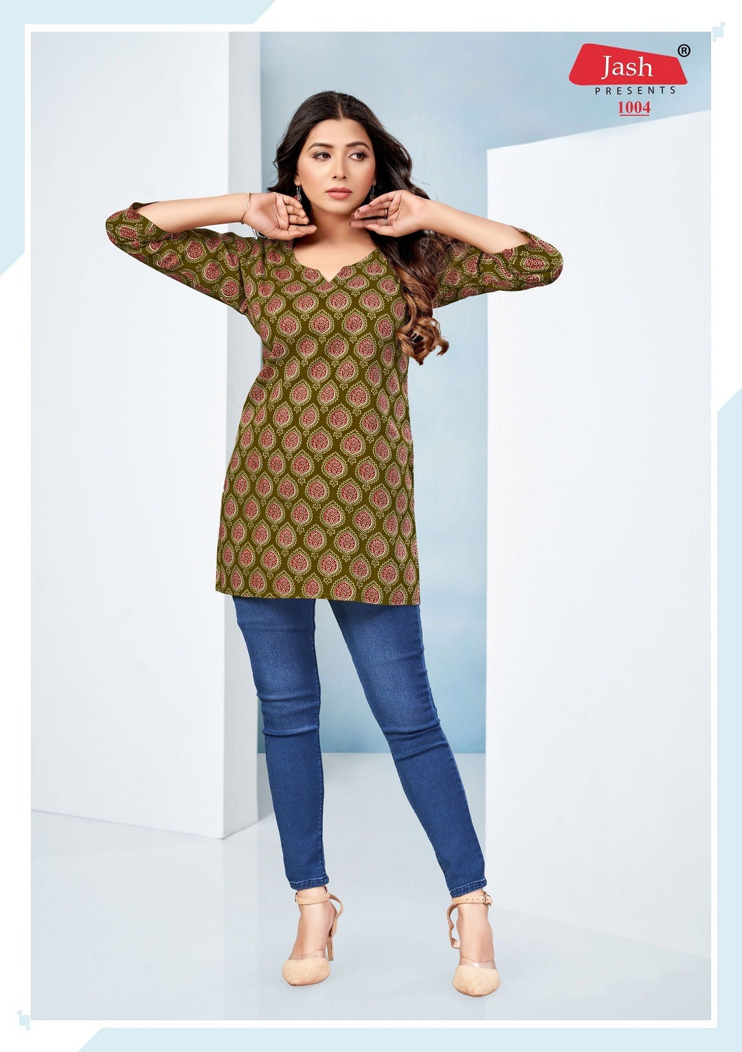 Angel Jash Cotton Short Kurtis Exporter