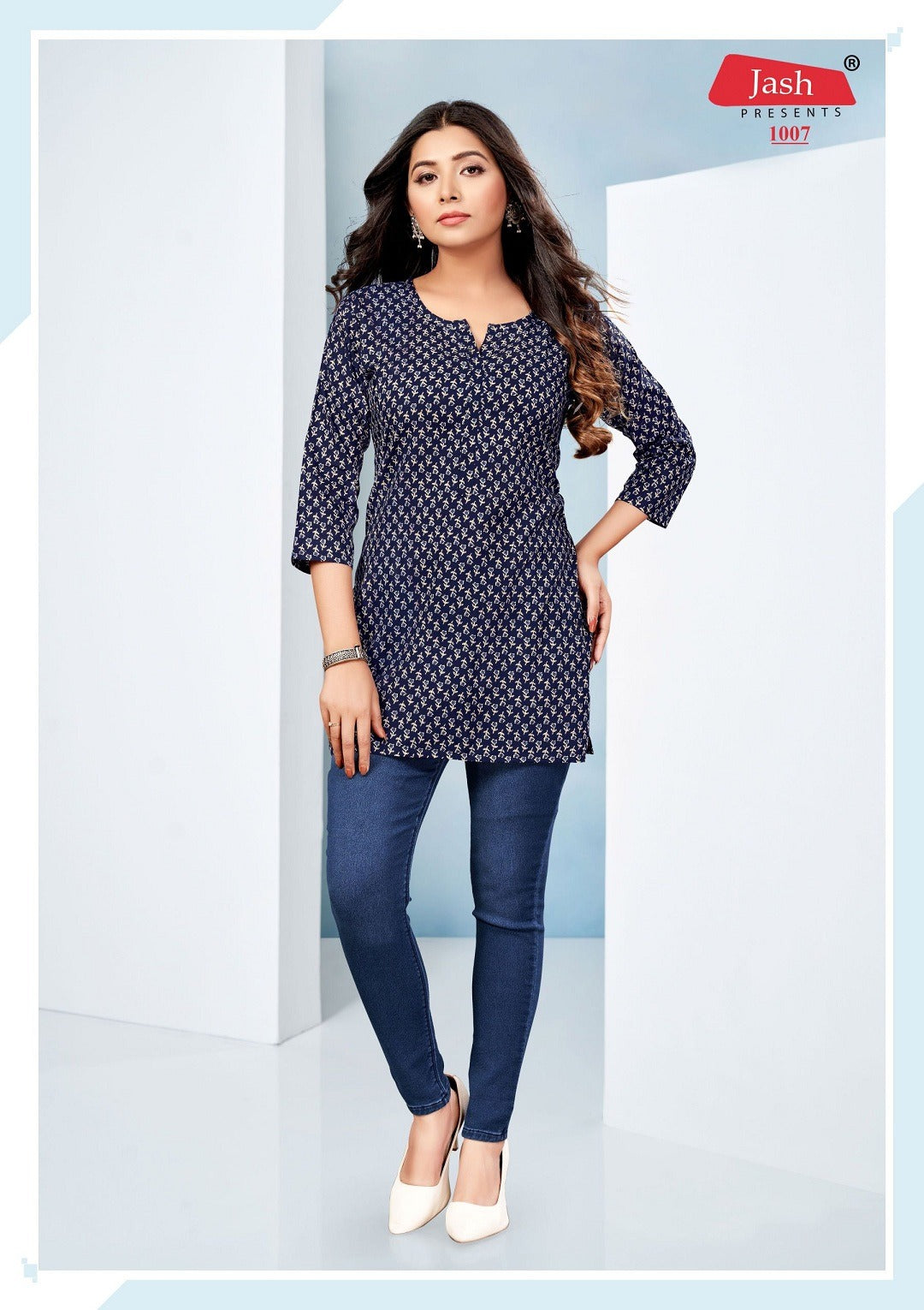 Angel Jash Cotton Short Kurtis Exporter
