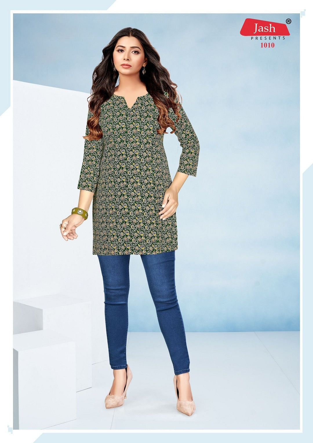 Angel Jash Cotton Short Kurtis Exporter