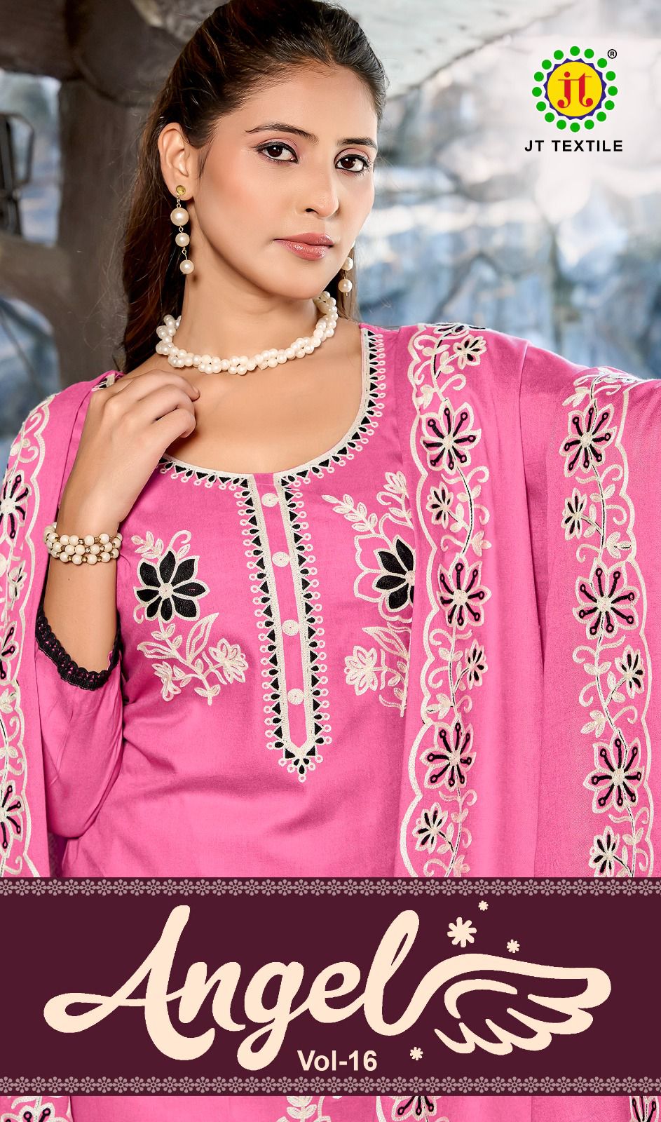 Angel Vol 16 Jt Rayon Pant Style Suits Wholesaler