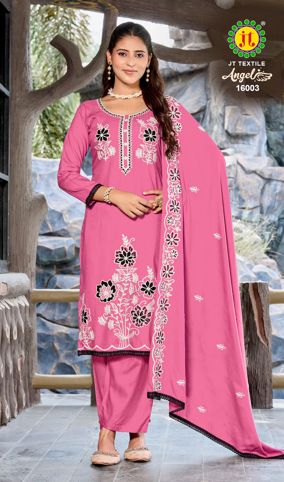 Angel Vol 16 Jt Rayon Pant Style Suits Wholesaler