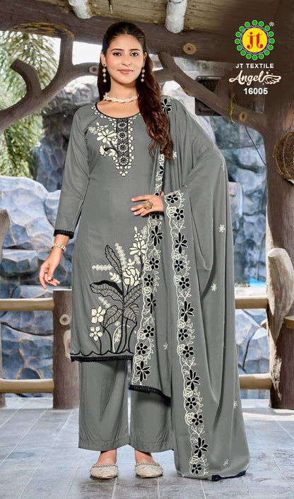 Angel Vol 16 Jt Rayon Pant Style Suits Wholesaler