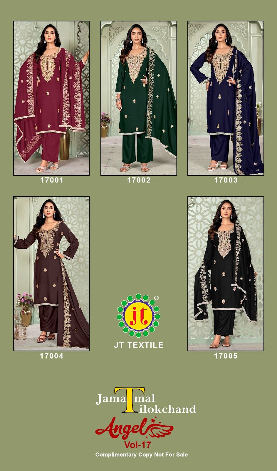 Angel Vol 17 Jt Rayon Pant Style Suits Manufacturer