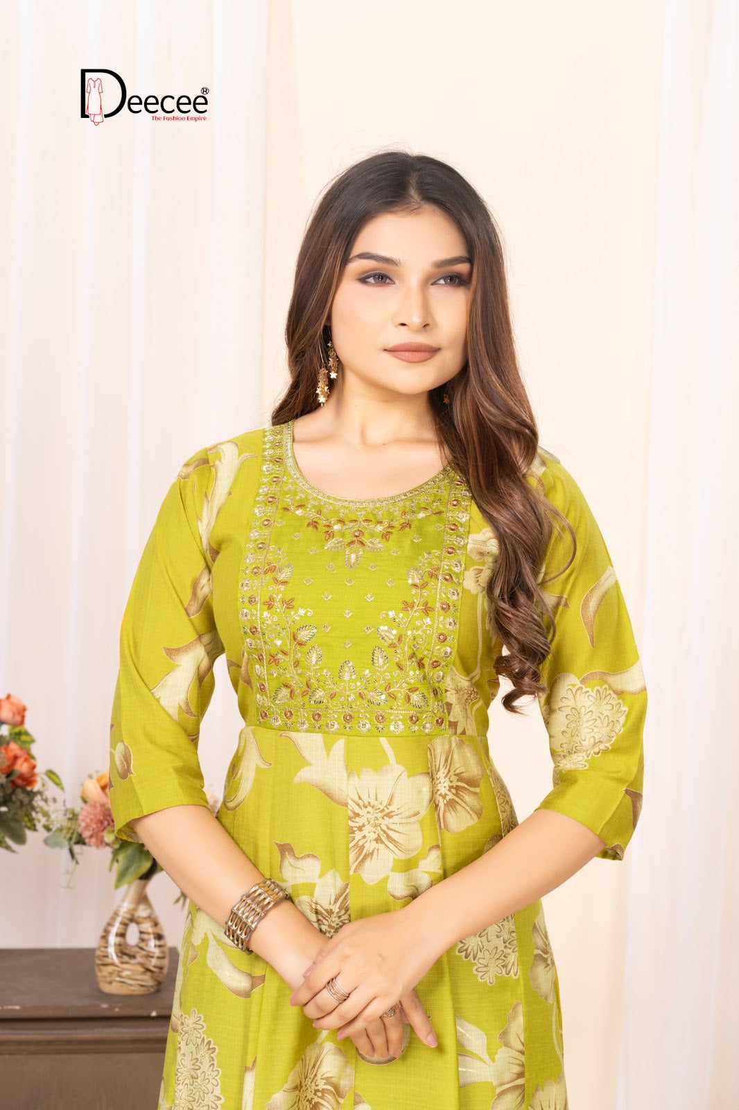 Angel Vol 4 Deecee Vatican Anarkali Kurtis Exporter Gujarat