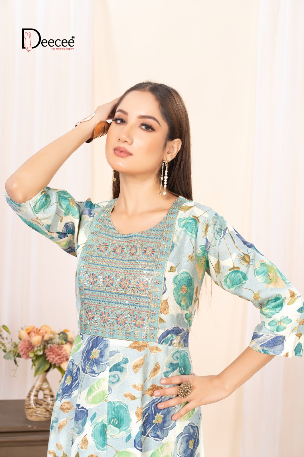 Angel Vol 4 Deecee Vatican Anarkali Kurtis Exporter Gujarat