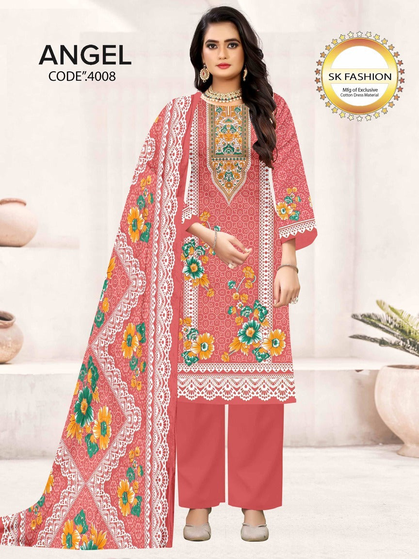 Angel Vol 4 Royal Cotton Dress Material Manufacturer Ahmedabad