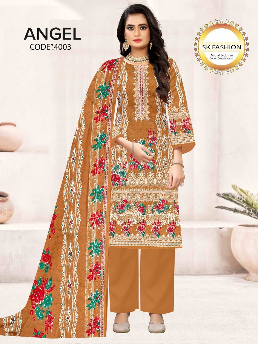 Angel Vol 4 Royal Cotton Dress Material Manufacturer Ahmedabad