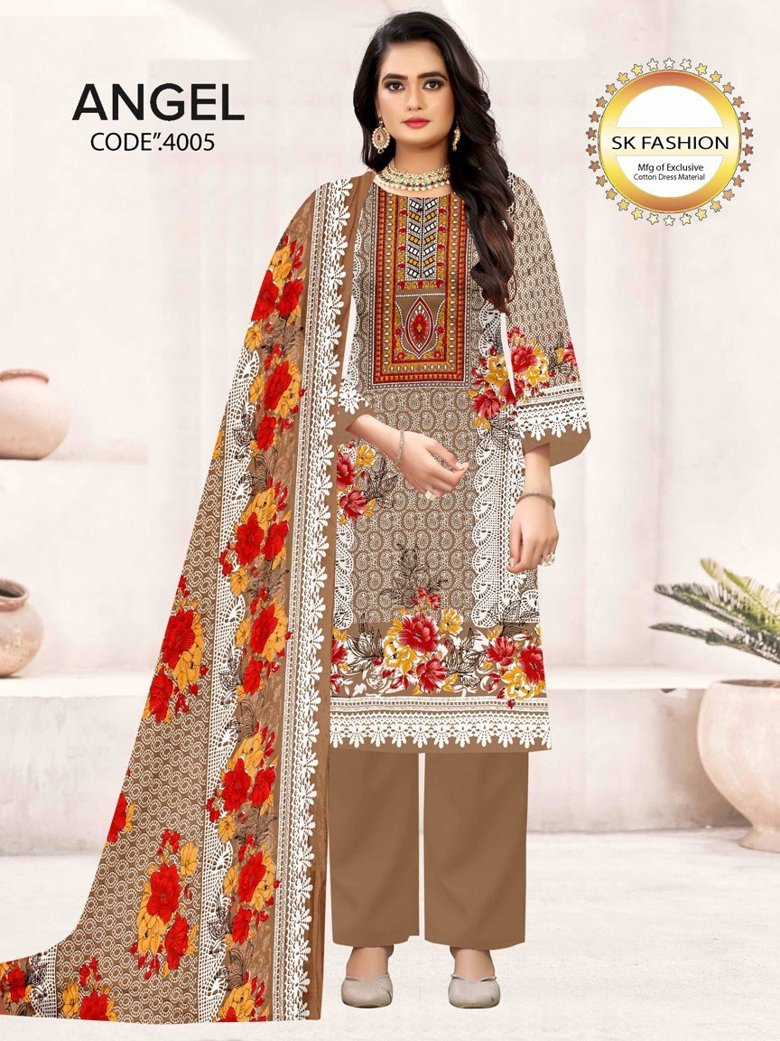 Angel Vol 4 Royal Cotton Dress Material Manufacturer Ahmedabad