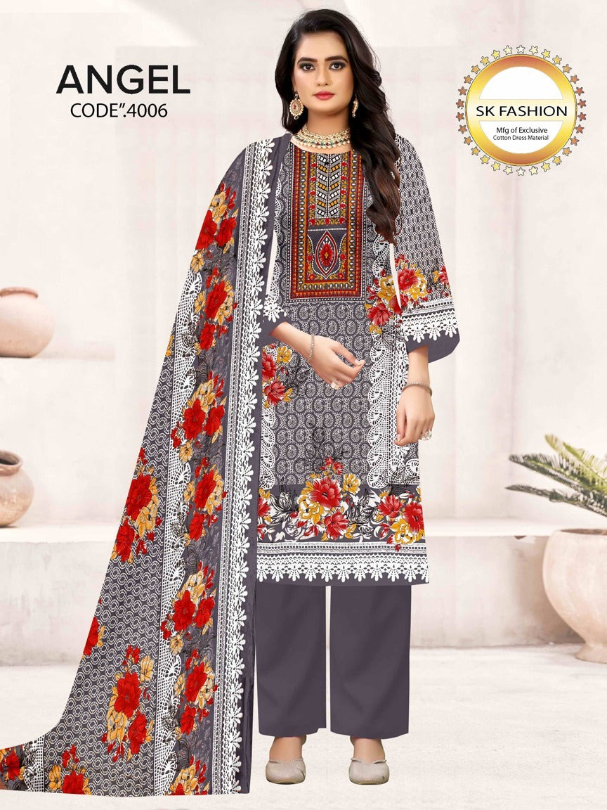 Angel Vol 4 Royal Cotton Dress Material Manufacturer Ahmedabad