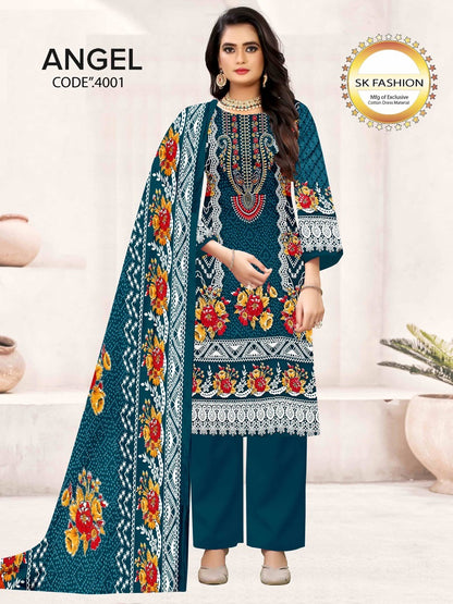 Angel Vol 4 Royal Cotton Dress Material Manufacturer Ahmedabad