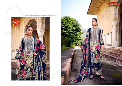 Angel Vol 4 Shiv Tex Cotton Karachi Salwar Suits Exporter