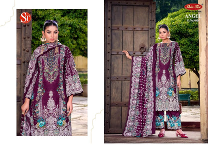 Angel Vol 4 Shiv Tex Cotton Karachi Salwar Suits Exporter