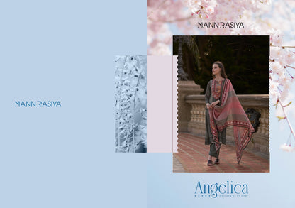 Angelica Mannrasiya Pure Muslin Pant Style Suits Wholesale Price