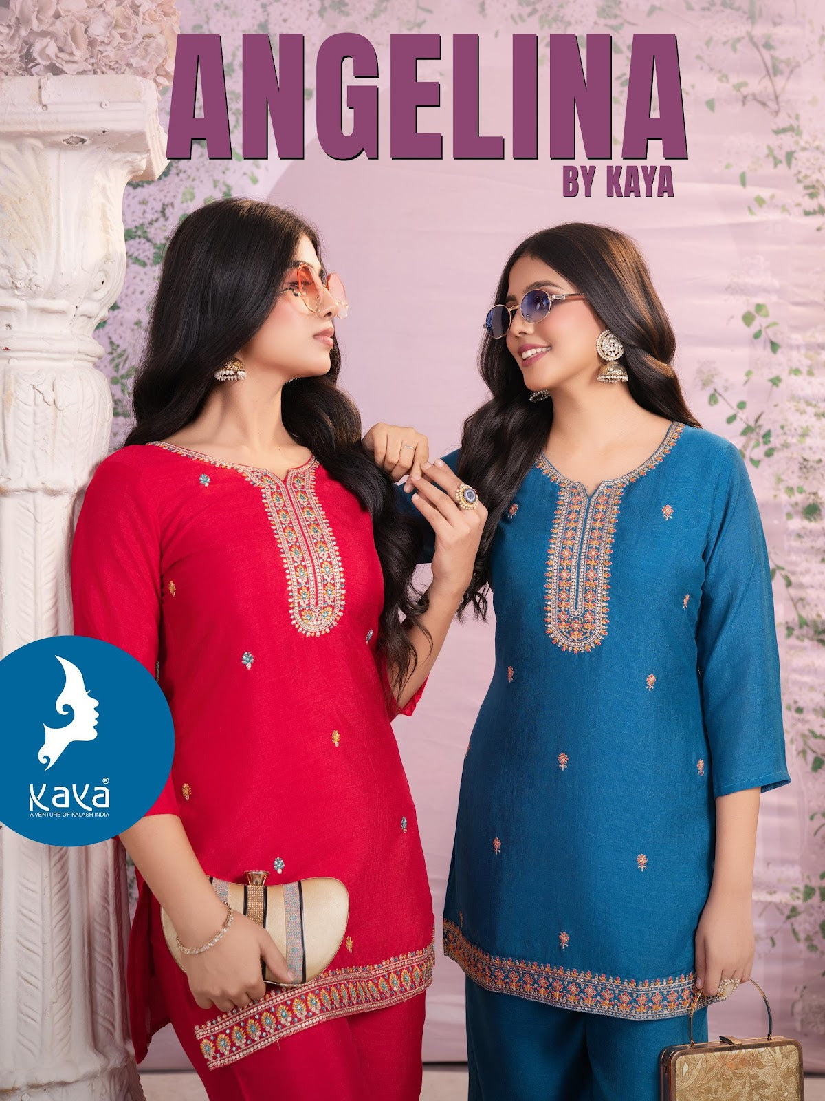 Angelina Kaya Vichitra Co Ord Set Wholesale Price