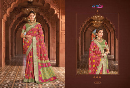 Angora Silk Vipul Soft Silk Sarees Wholesale Price