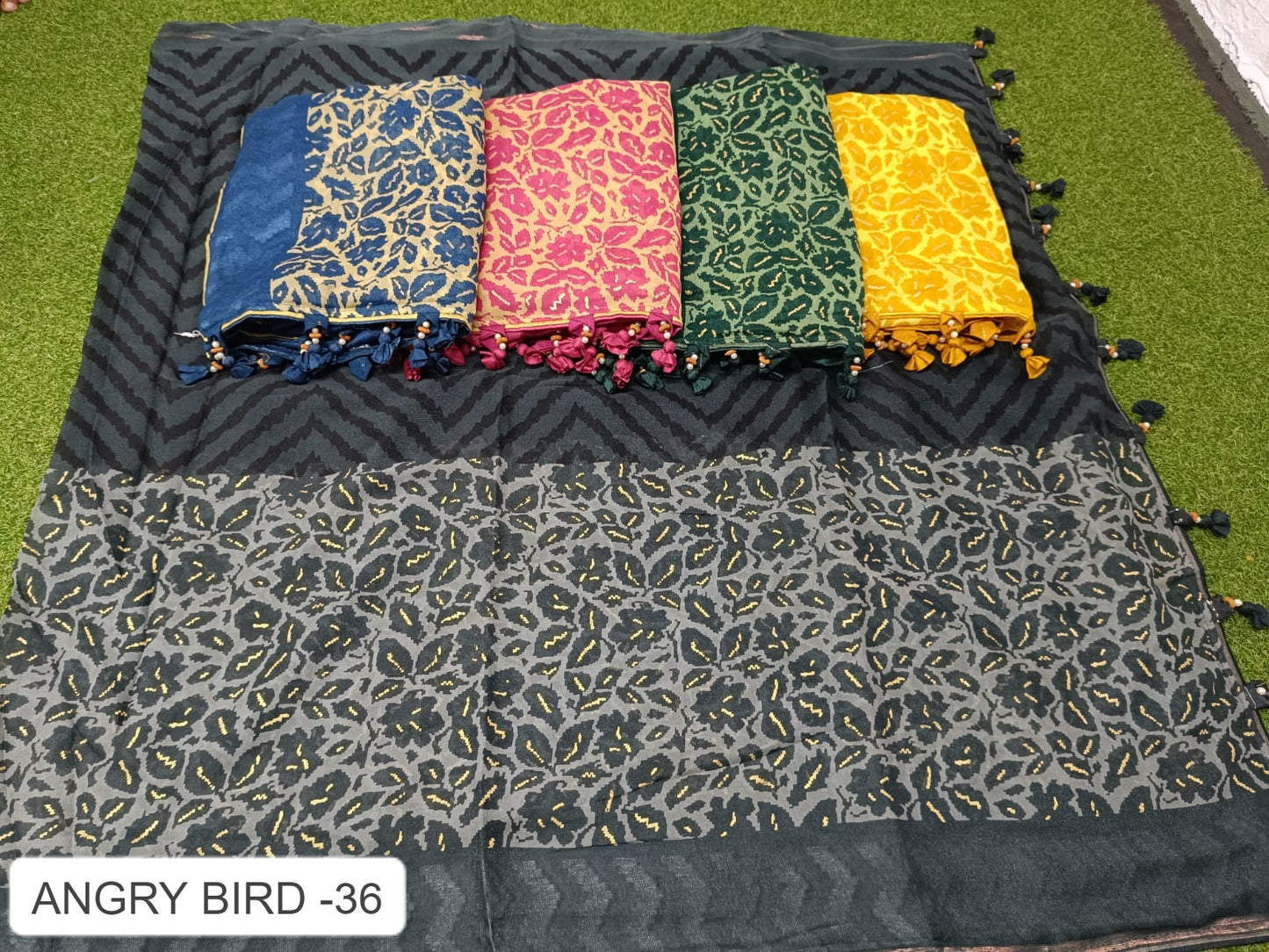 Angry Bird 36-New Kalpveli Georgette Sarees