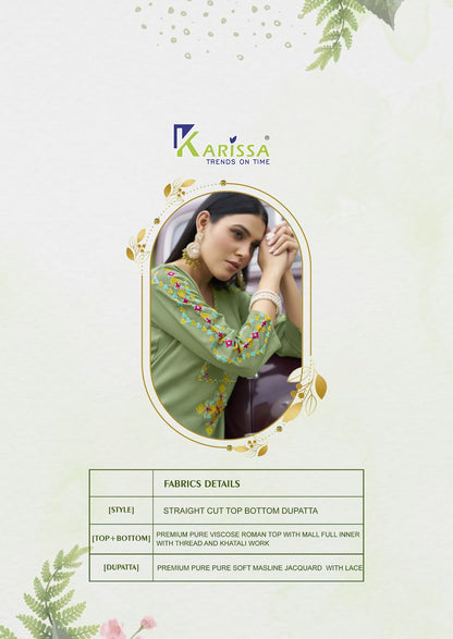 Anika Karissa Premium Readymade Pant Style Suits Supplier Gujarat