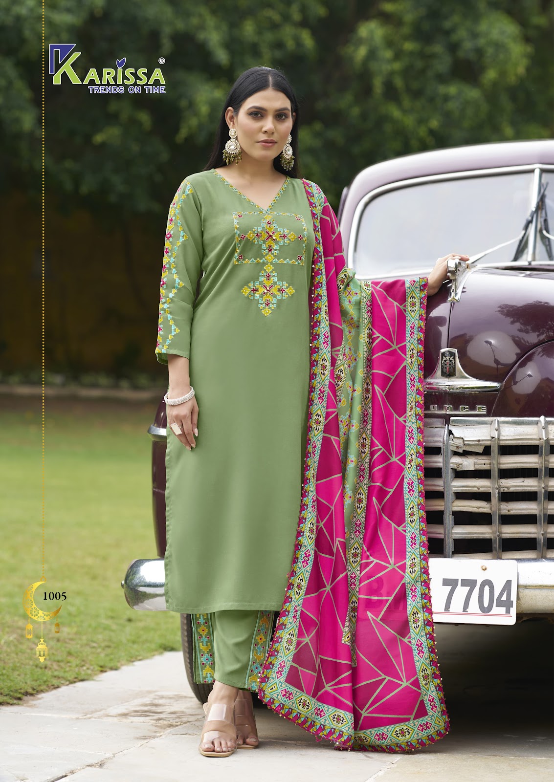 Anika Karissa Premium Readymade Pant Style Suits Supplier Gujarat