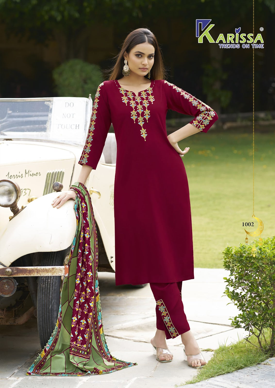 Anika Karissa Premium Readymade Pant Style Suits Supplier Gujarat