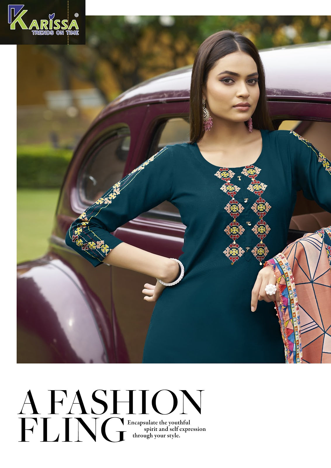 Anika Karissa Premium Readymade Pant Style Suits Supplier Gujarat