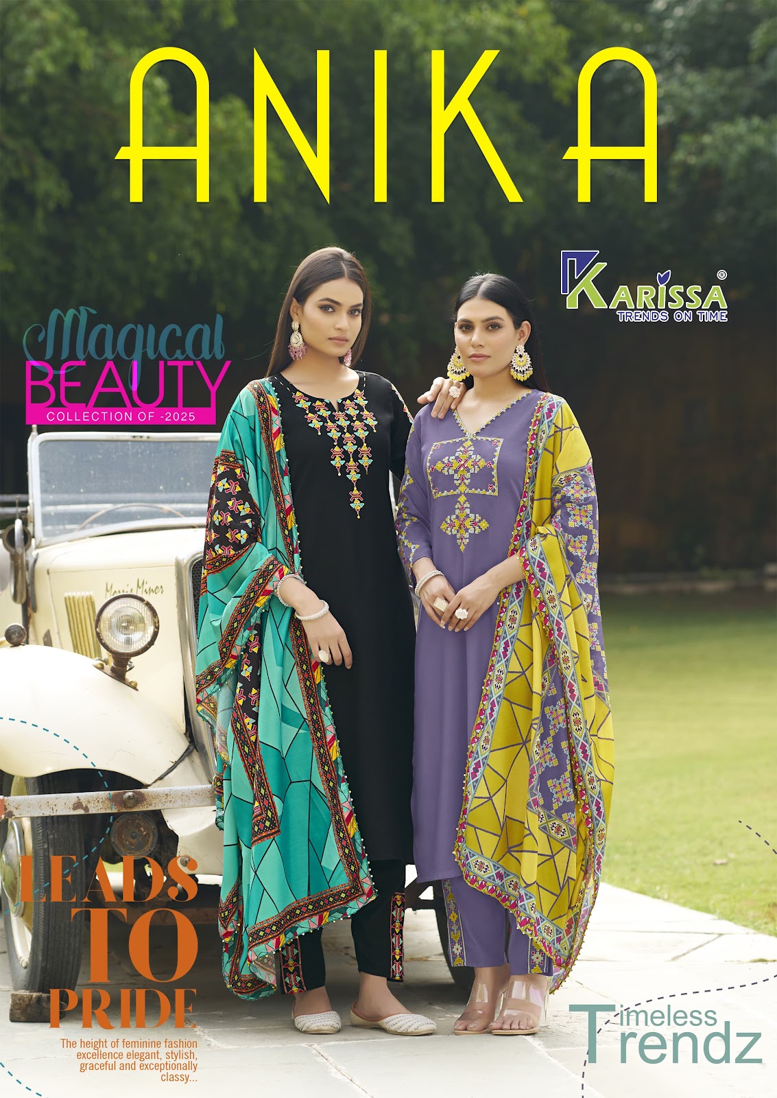 Anika Karissa Premium Readymade Pant Style Suits Supplier Gujarat