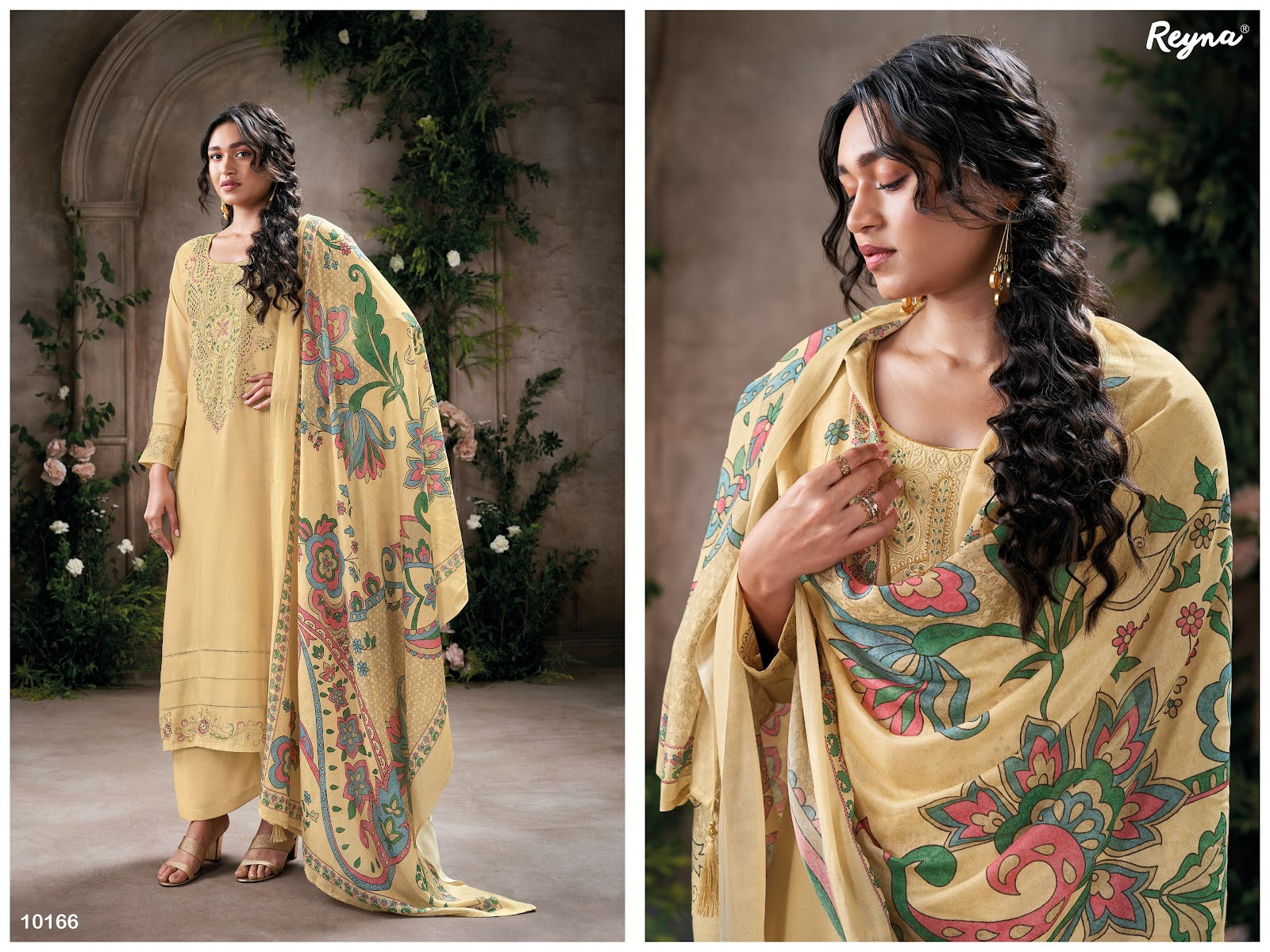 Anika Reyna Pure Cotton Pant Style Suits Wholesaler Ahmedabad
