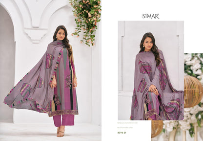 Anika Simar Pure Viscose Pant Style Suits Wholesale Price