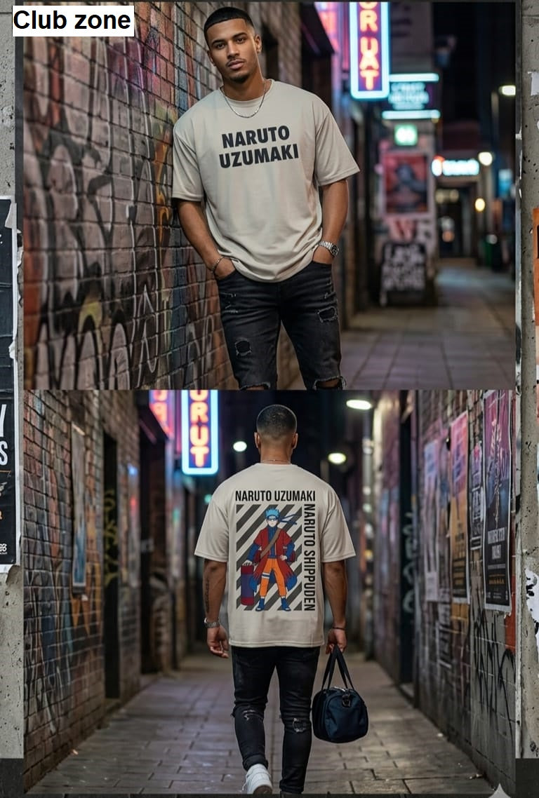 Anime Series Club Zone Looper Mens Tshirts Wholesaler India