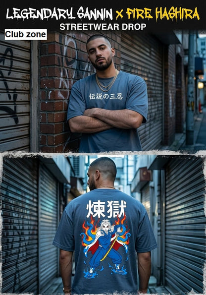 Anime Series Club Zone Looper Mens Tshirts Wholesaler India