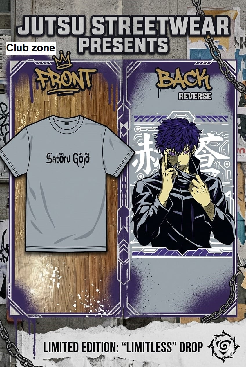 Anime Series Club Zone Looper Mens Tshirts Wholesaler India