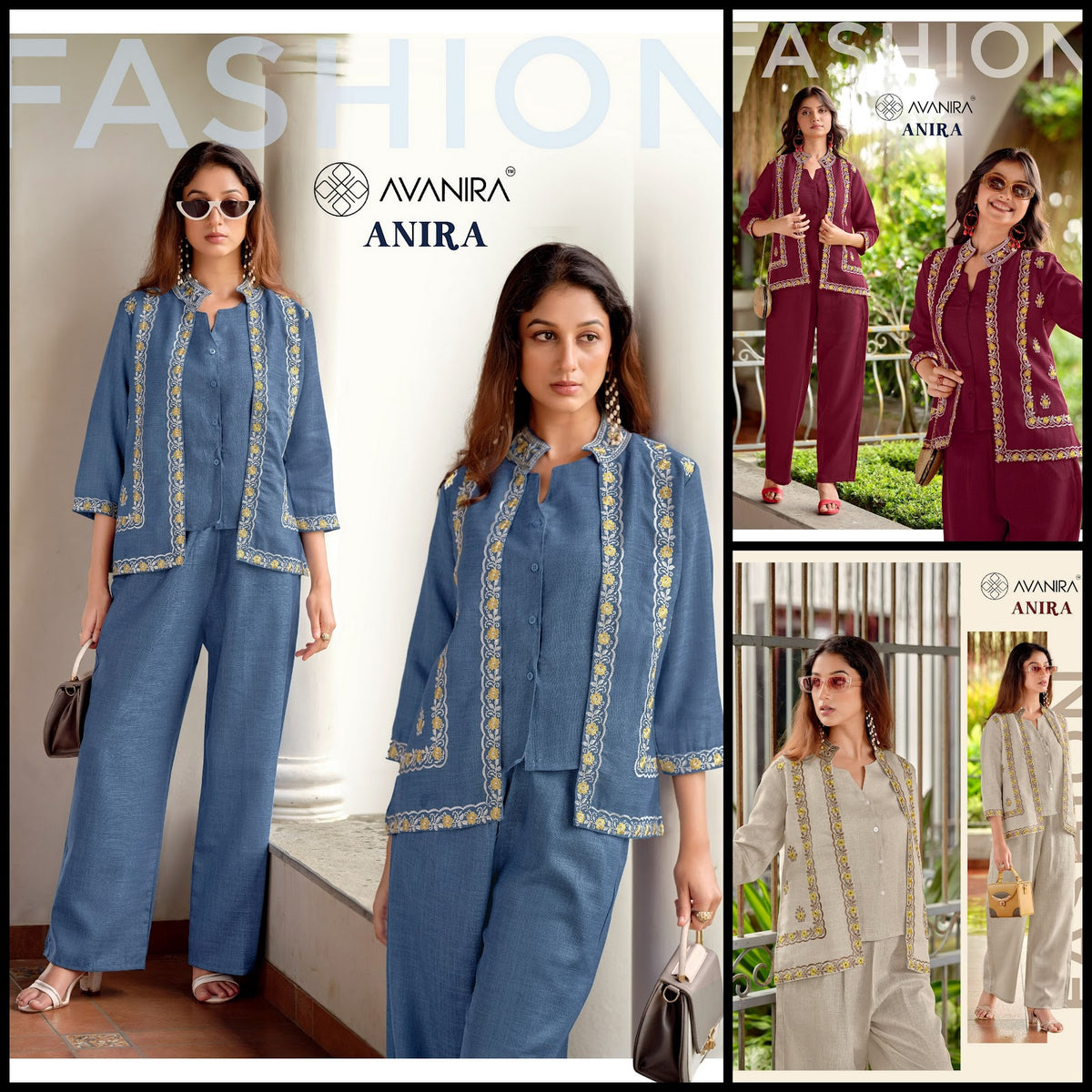 Anira With Koti Style Avanira Cotton Co Ord Set Exporter