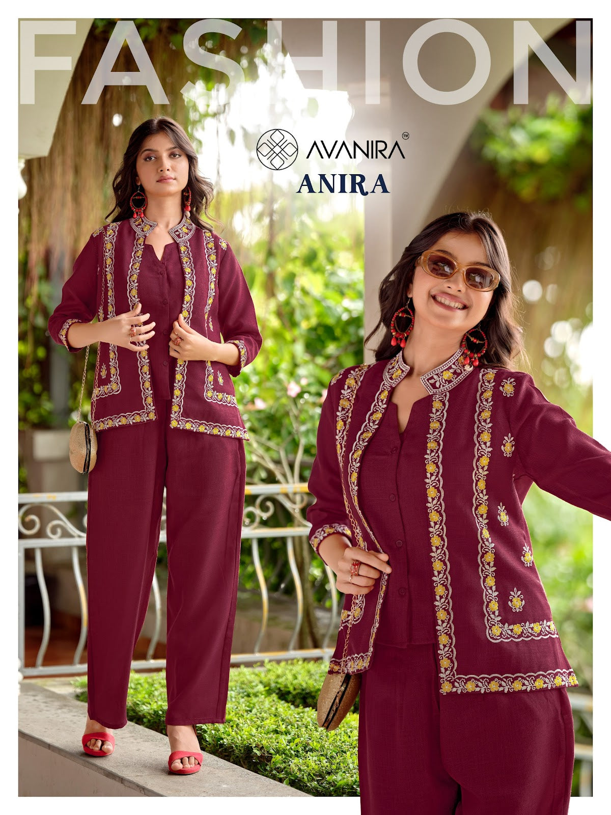 Anira With Koti Style Avanira Cotton Co Ord Set Exporter