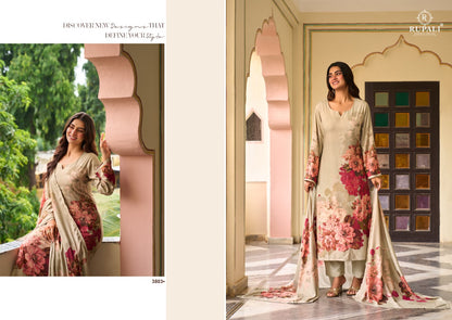 Anisha Rupali Viscose Pashmina Suits Supplier