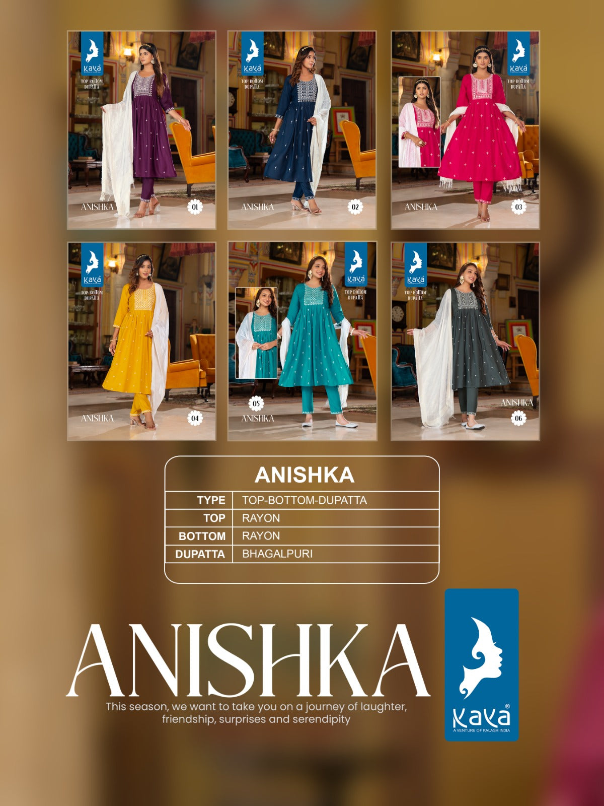 Anishka Kaya Readymade Suits