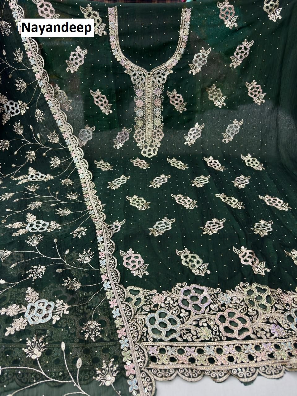 Anju Nayandeep Silk Salwar Suits Manufacturer Gujarat