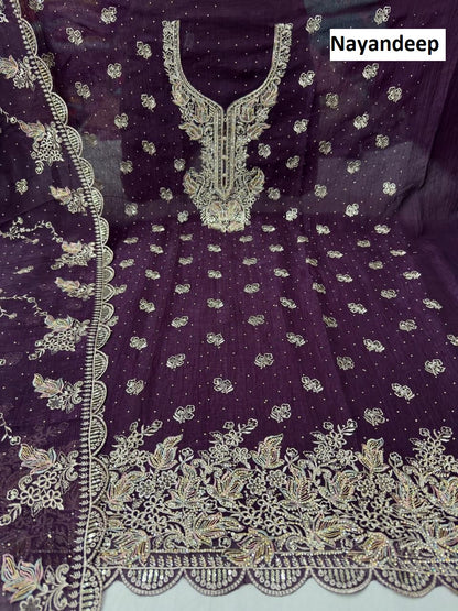 Anju Nayandeep Silk Salwar Suits Manufacturer Gujarat