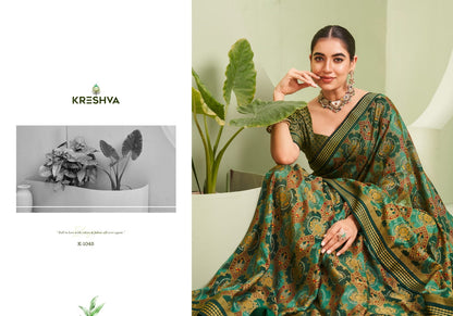 Ankita Kreshva Georgette Sarees Manufacturer Ahmedabad