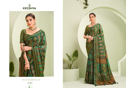 Ankita Kreshva Georgette Sarees Manufacturer Ahmedabad
