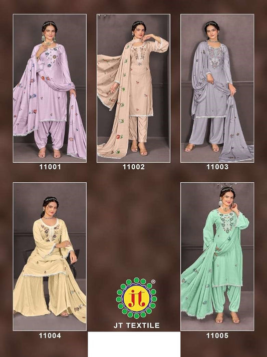 Ankita Vol 11 Jt Rayon Pant Style Suits Wholesaler