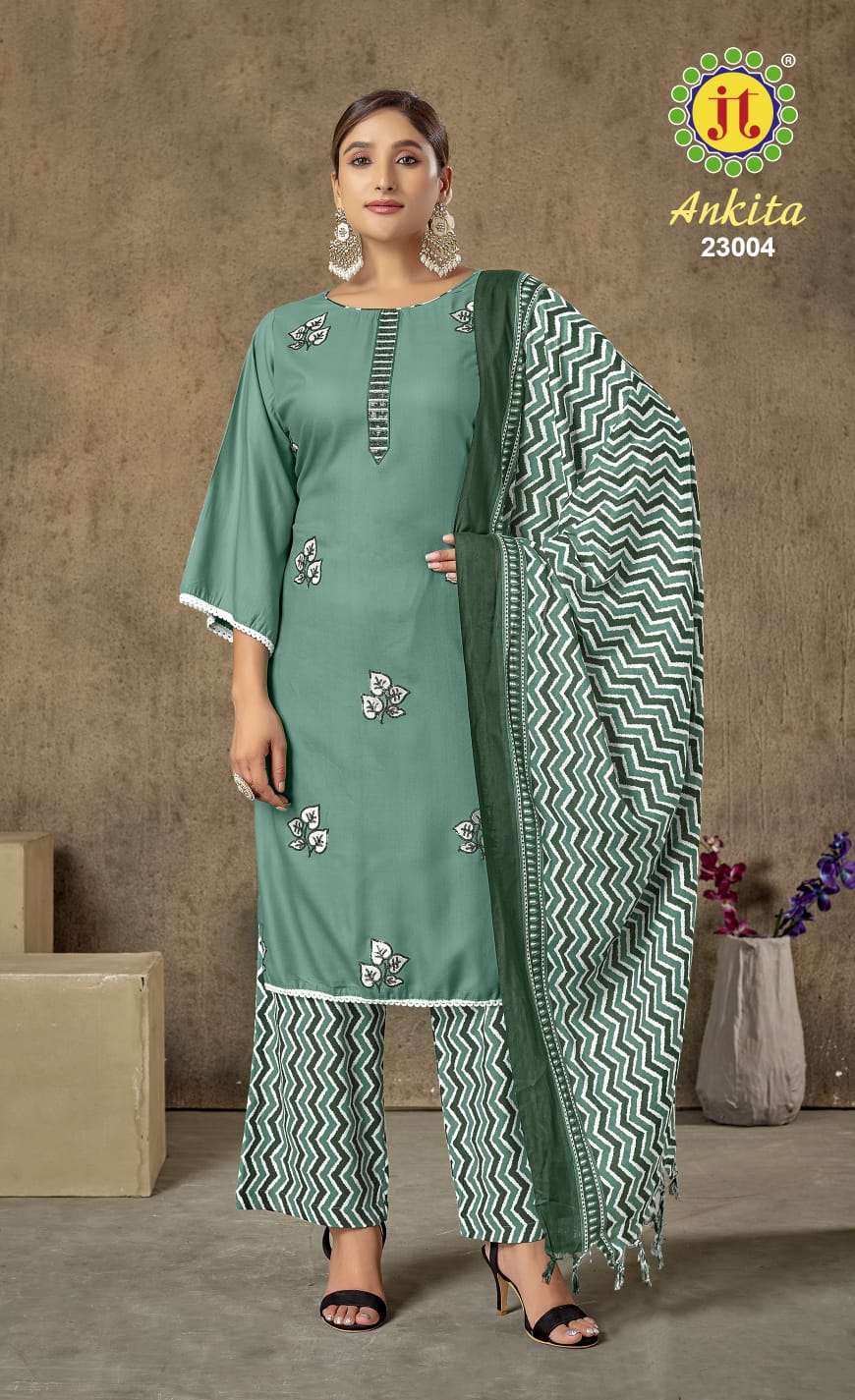 Ankita Vol 23 Jt Rayon Salwar Suits Supplier Ahmedabad