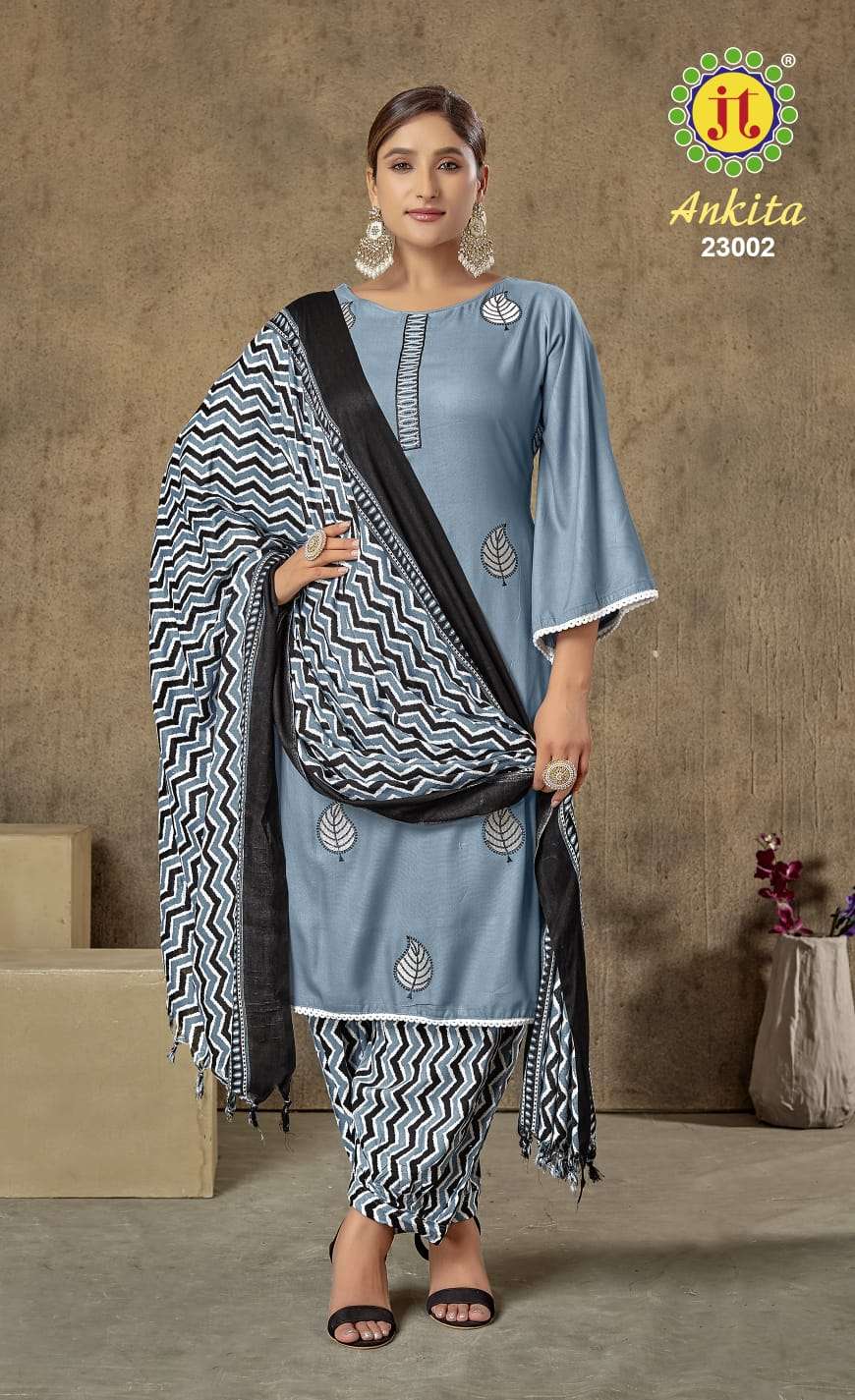 Ankita Vol 23 Jt Rayon Salwar Suits Supplier Ahmedabad