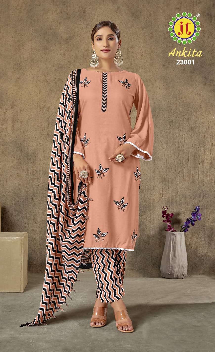 Ankita Vol 23 Jt Rayon Salwar Suits Supplier Ahmedabad