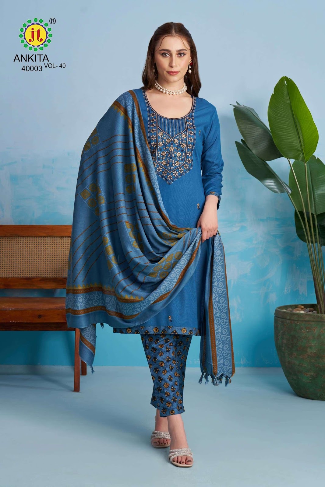 Ankita Vol 40 Jt Rayon Pant Style Suits Manufacturer